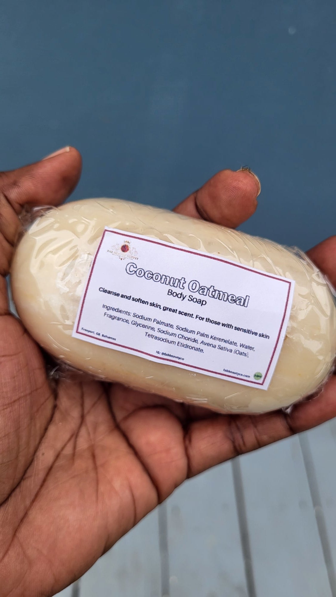 Coconut Oatmeal Body Soap