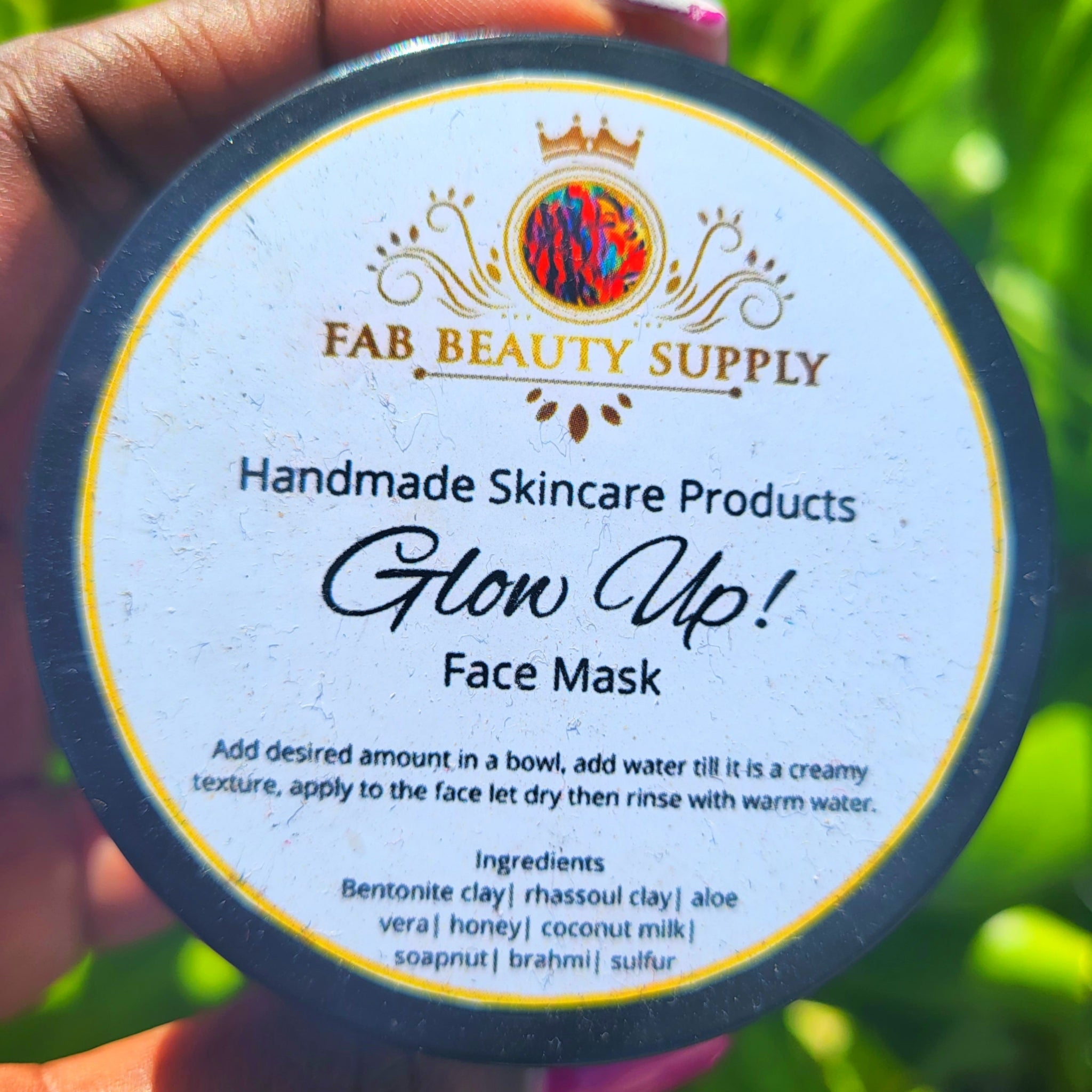 Glow Up! Face Mask